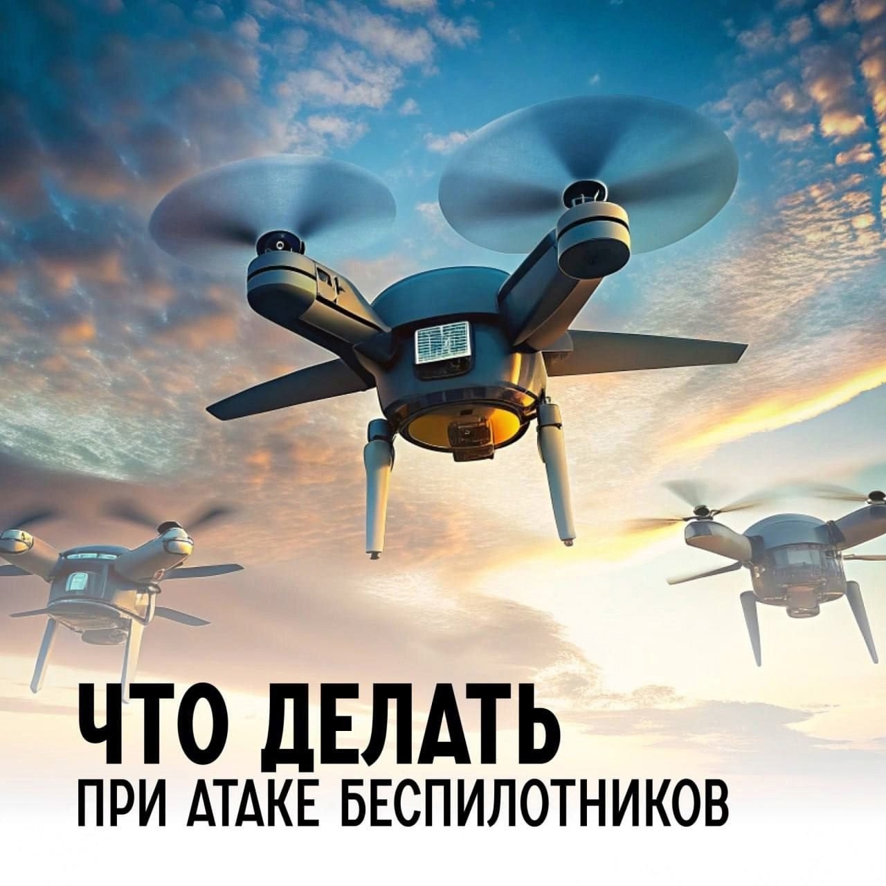 Что делать, если Вы заметили в воздухе беспилотник?.