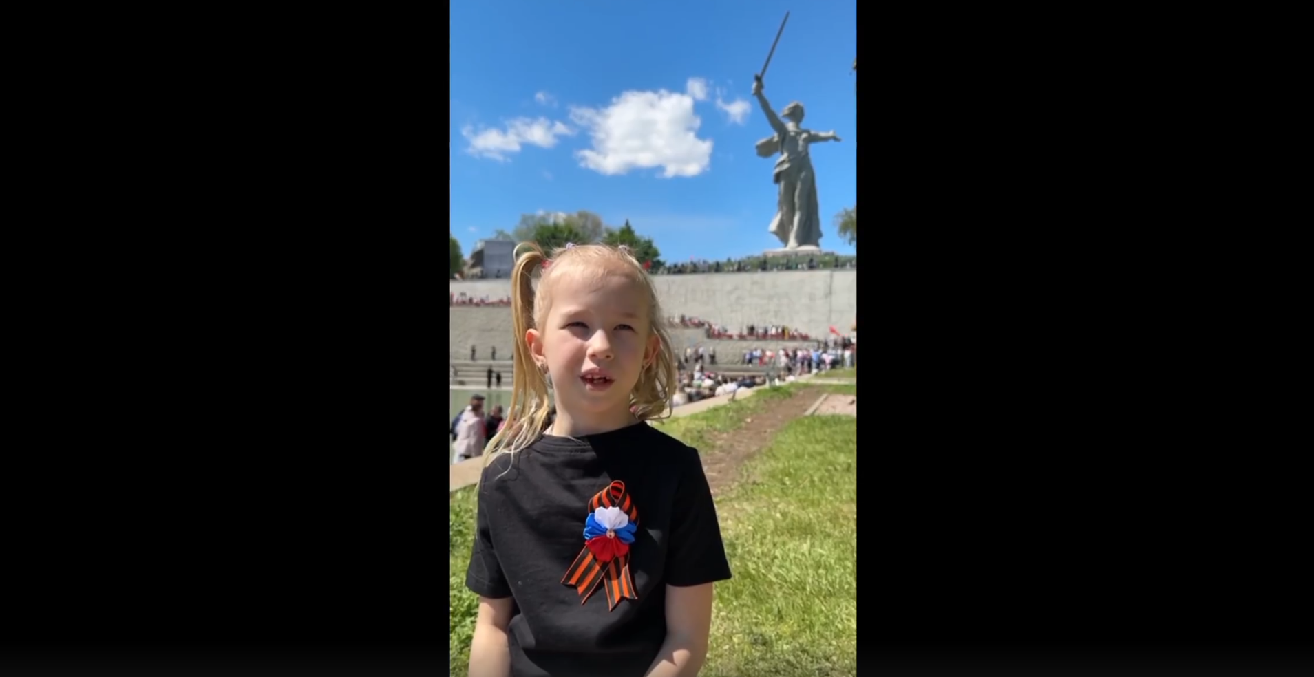 Поздравление с Днём Победы от Полетаевой Софии из подготовительной группы!.